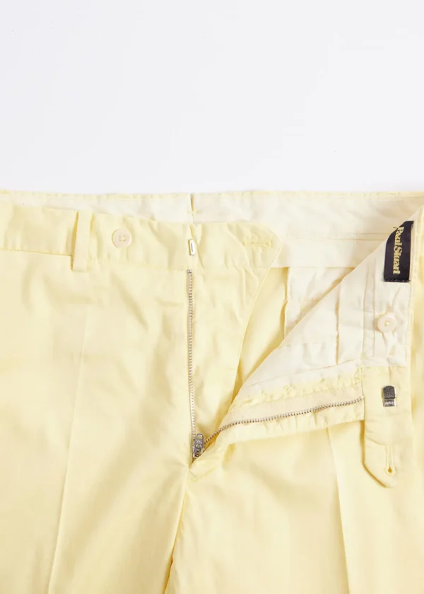 Cotton & Silk Garment Dyed Trouser