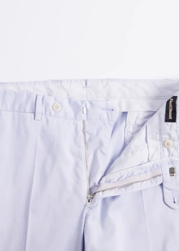 Cotton & Silk Garment Dyed Trouser