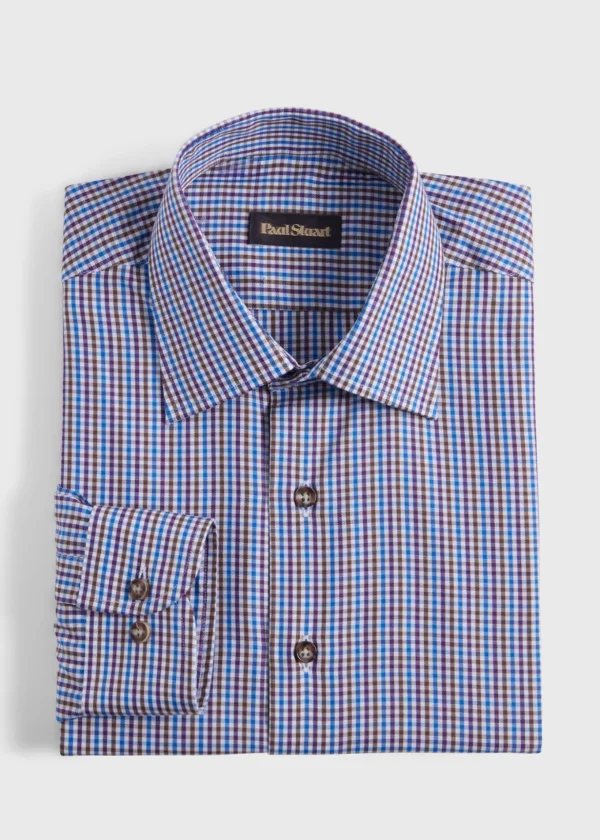 Cotton Check Sport Shirt