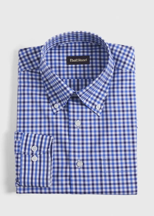 Cotton Check Sport Shirt