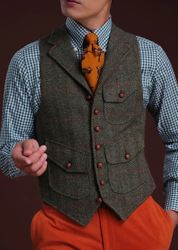 Cotton Classic Gingham Sport Shirt