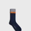 Cotton Denim Melange Sport Sock