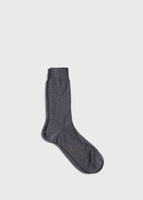 Cotton Dotted Sock