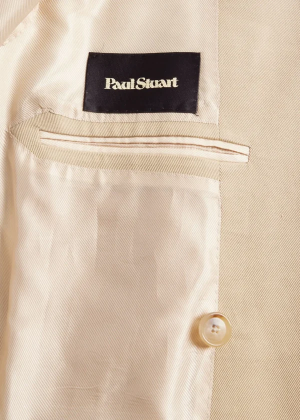 Cotton Double Breasted Suit