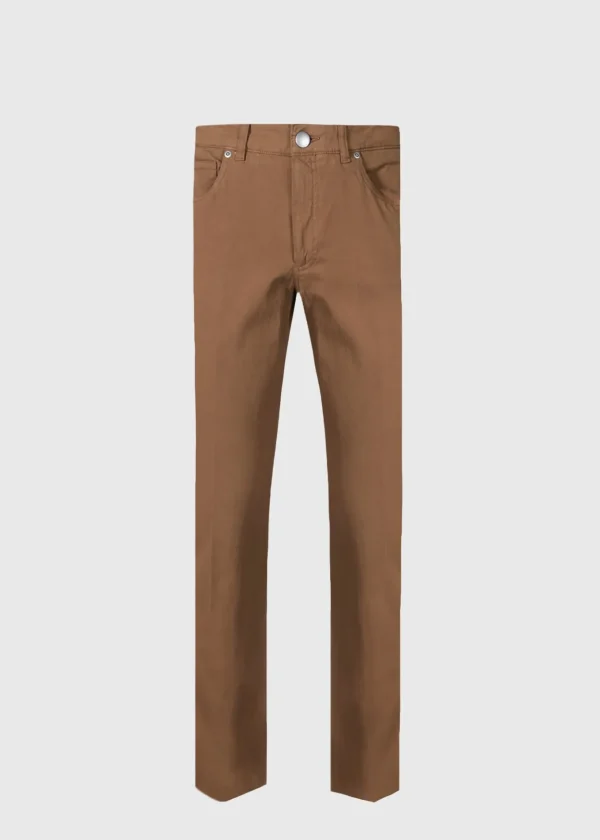 Cotton Five Pocket Pant