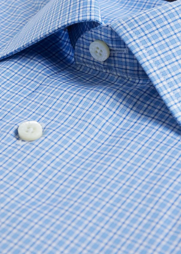 Cotton Flannel Plaid Sport Shirt