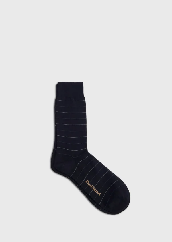 Cotton Horizontal Stripe Sock