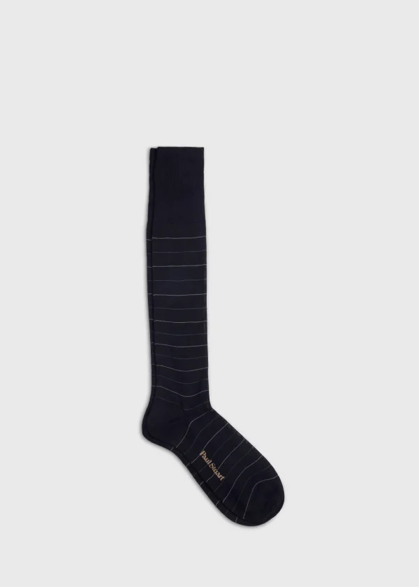 Cotton Horizontal Stripe Sock