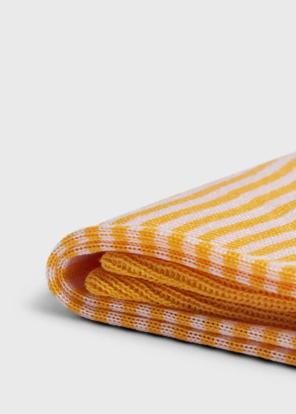 Cotton Horizontal Stripe Sock