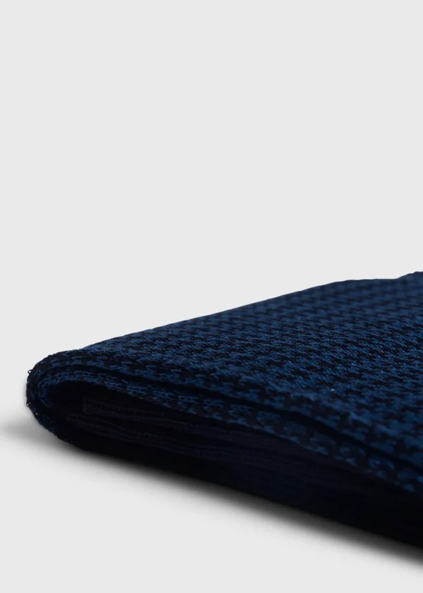 Cotton Houndstooth Sock
