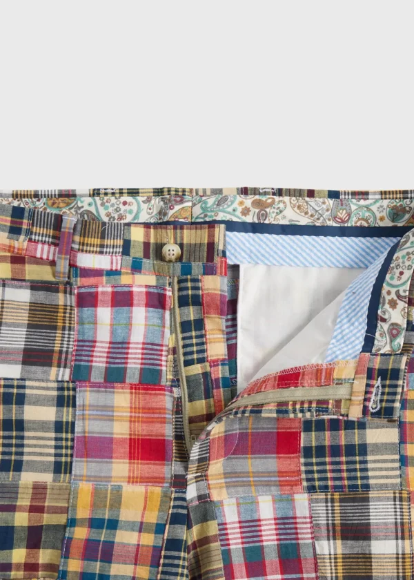 Cotton Indian Madras Walk Shorts