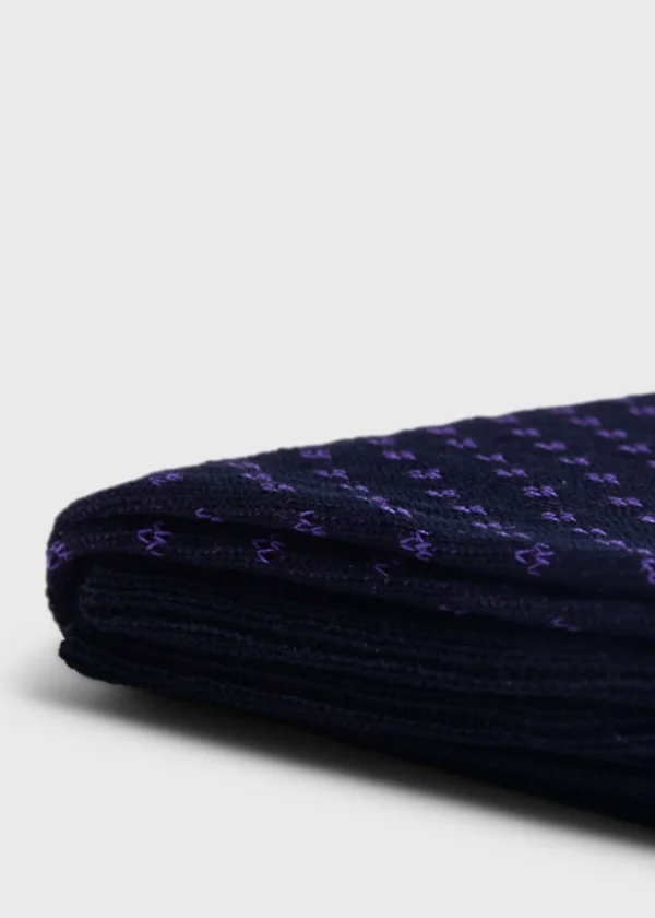 Cotton Jacquard Sock