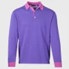 Cotton Long Sleeve Polo