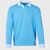 Cotton Long Sleeve Polo