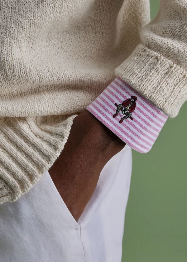 Cotton Oxford Stripe Sport Shirt