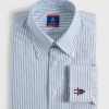 Cotton Oxford Striped Sport Shirt