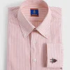 Cotton Oxford Striped Sport Shirt
