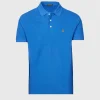 Cotton Piqué Logo Polo