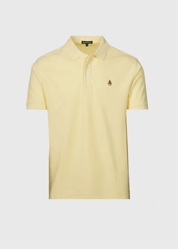 Cotton Piqué Logo Polo