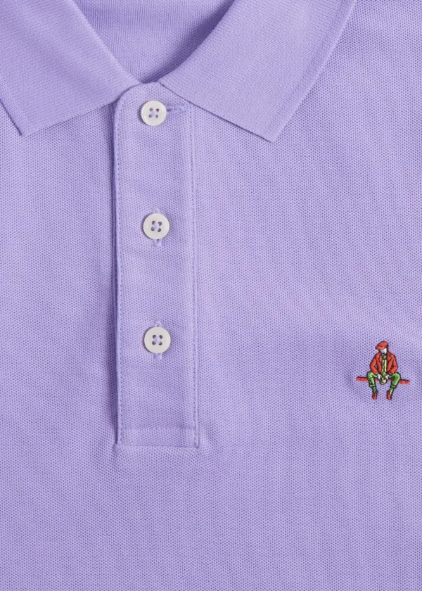 Cotton Piqué Logo Polo