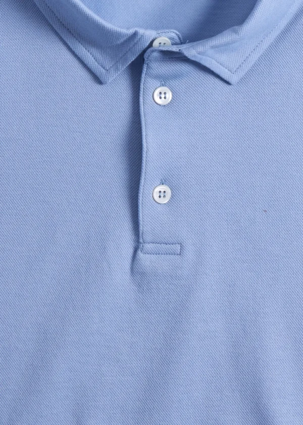 Cotton Pique Short Sleeve Polo