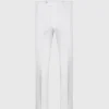 Cotton Plain Front Newton Pant
