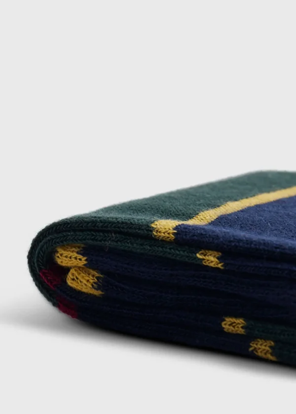 Cotton Regimental Stripe Sock