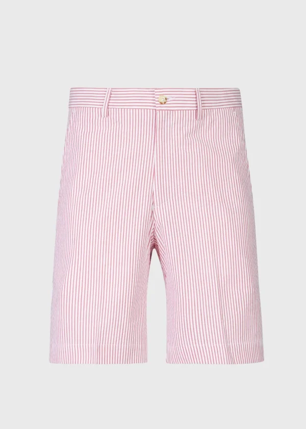 Cotton Seersucker Walk Short