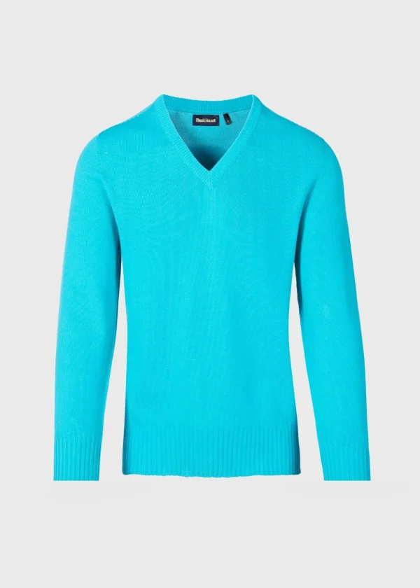 Cotton V-Neck Sweater