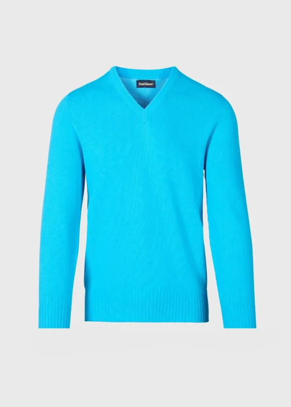Cotton V-Neck Sweater