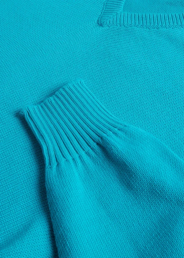 Cotton V-Neck Sweater