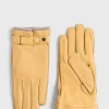 Deerskin Belted Glove