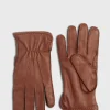 Deerskin Leather Glove With Cashmere Lining