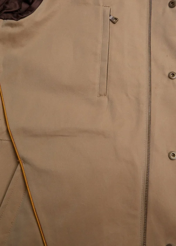 Double Twisted Cotton Parka