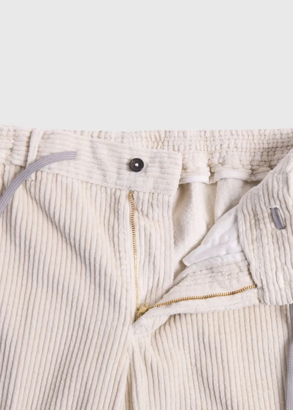 Drawstring Corduroy Trouser