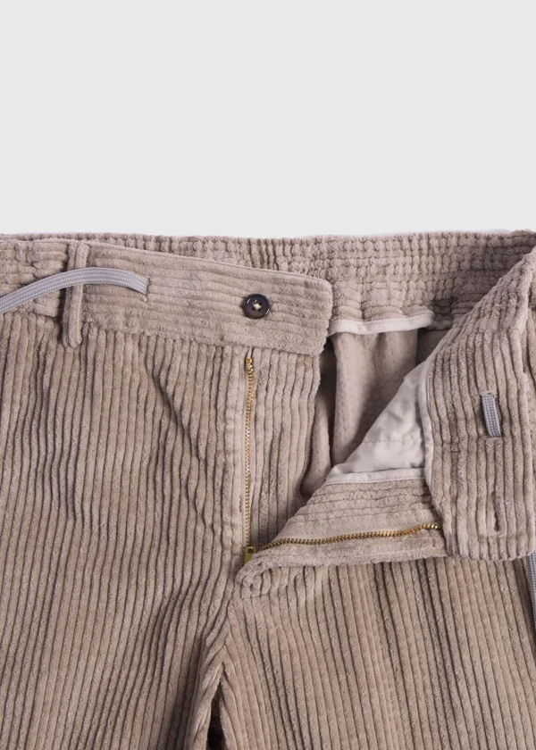 Drawstring Corduroy Trouser