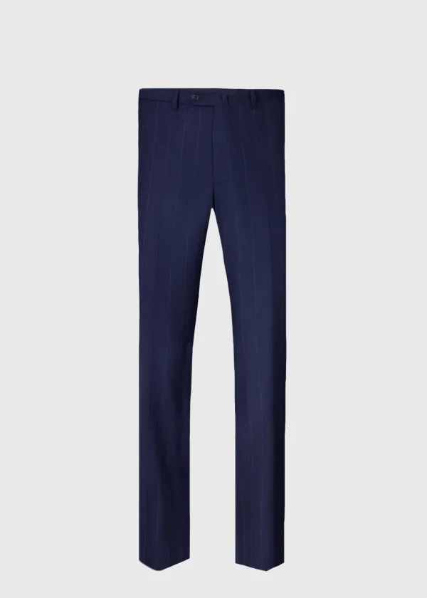 Fainted Chalk Stripe Flannel Suit