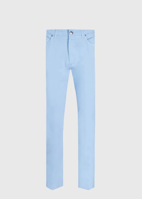 Five Pocket Gabardine Twill Pant