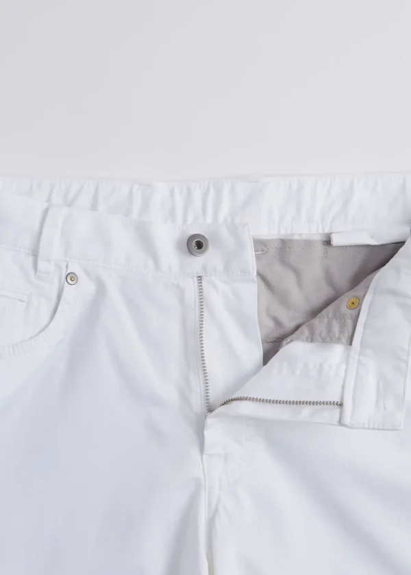 Five Pocket Satin Finish Cotton Pant