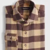 Flannel Buffalo Check Sport Shirt