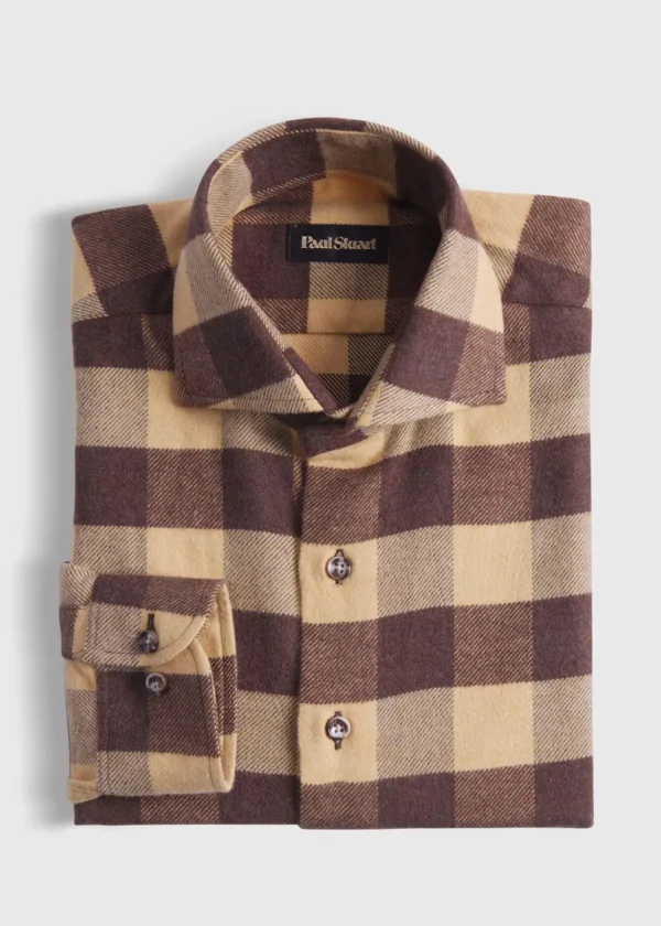 Flannel Buffalo Check Sport Shirt