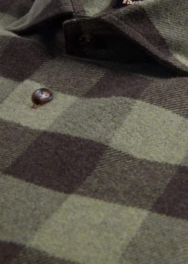 Flannel Buffalo Check Sport Shirt