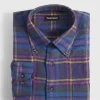 Flannel Plaid Sport Shirt