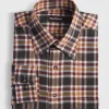 Flannel Plaid Sport Shirt