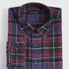 Flannel Plaid Sport Shirt