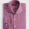 Flannel Small Plaid Sport Shirt