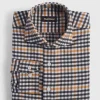 Flannel Small Plaid Sport Shirt
