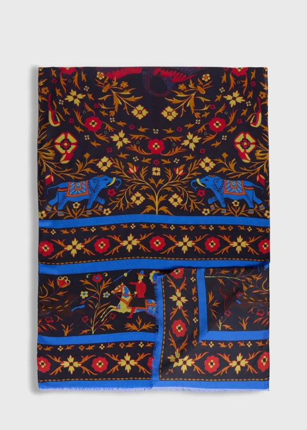 Floral Design Scarf