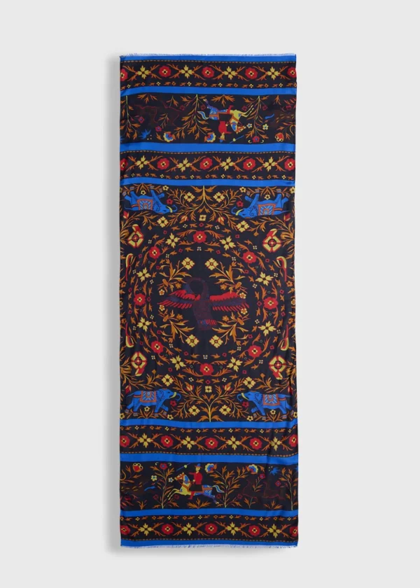 Floral Design Scarf