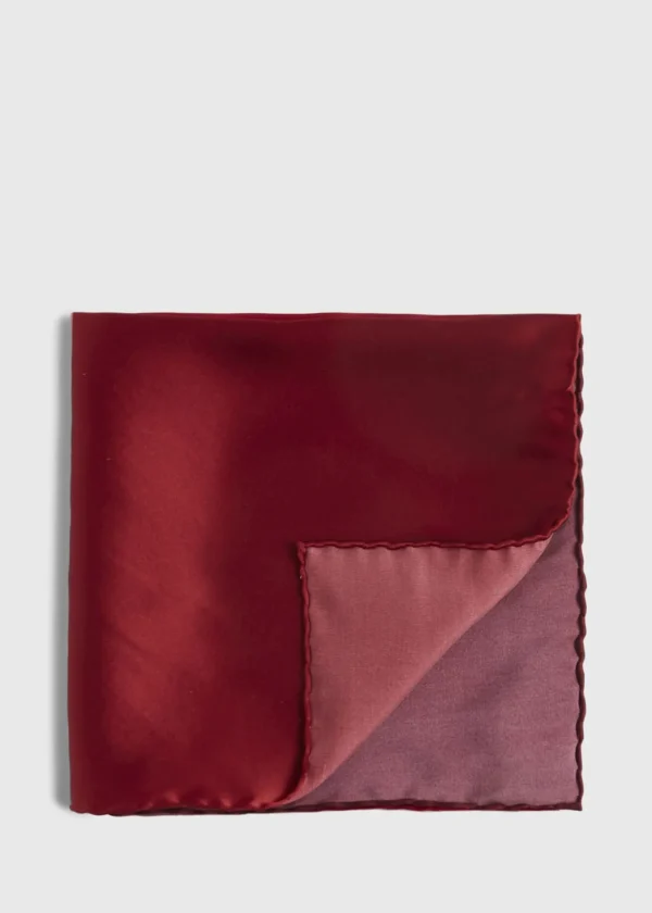 Four Color Satin Pocket Square